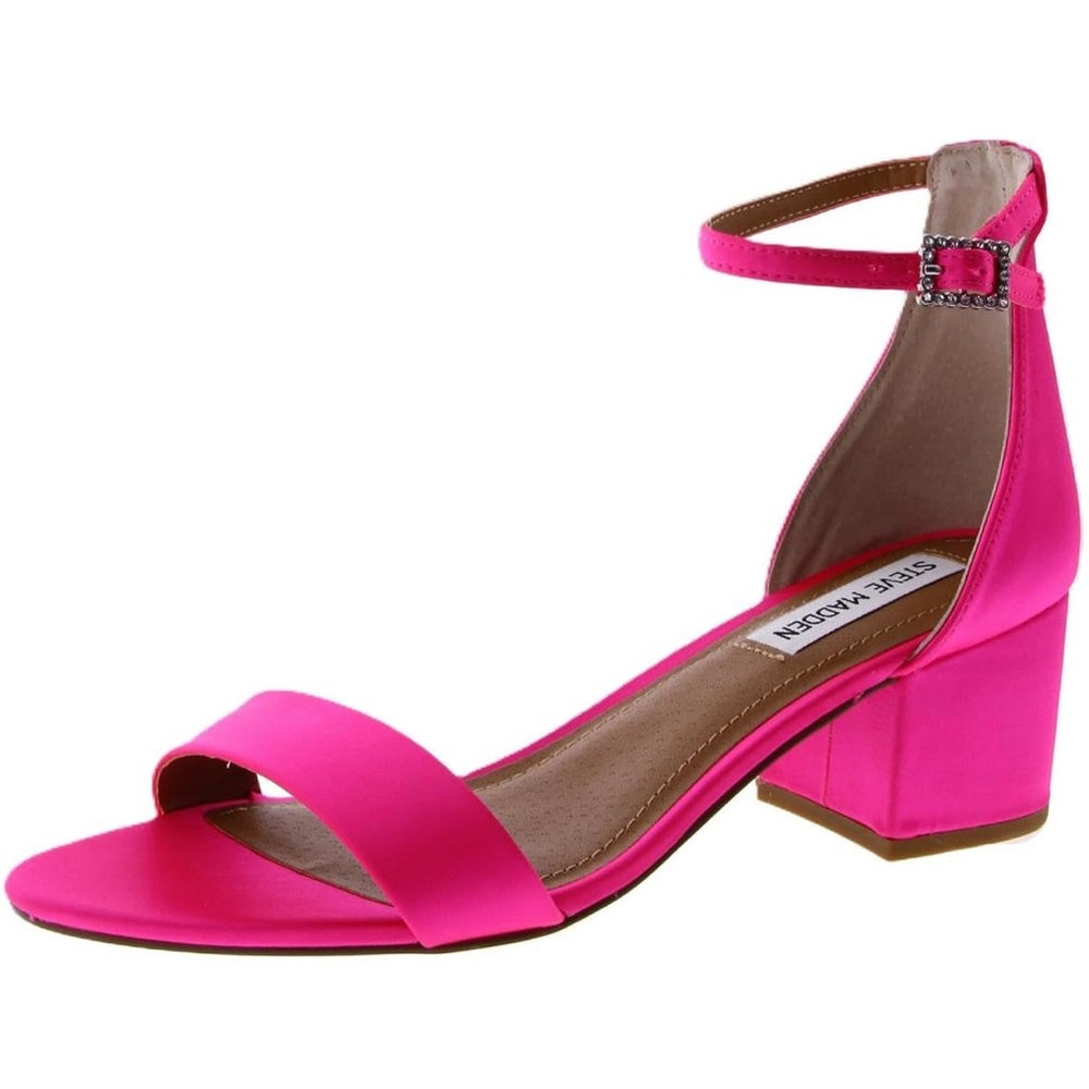 Steve Madden Pink Block Heel Heels